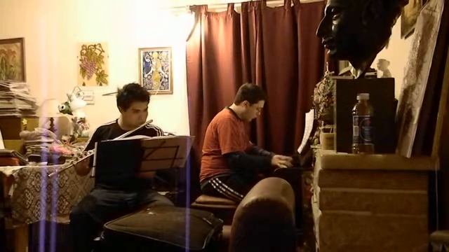 Otoño Porteño- Astor Piazzolla, versión piano y flauta, Duo Tasandino смотреть онлайн