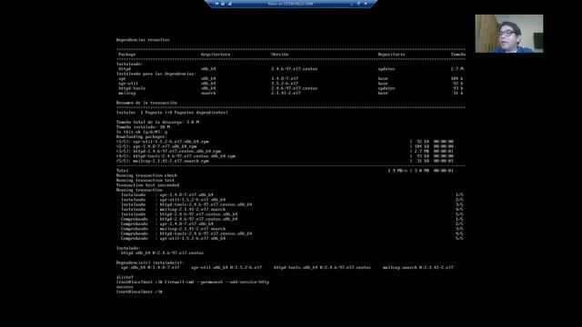 Instalación de apache en GNU-Linux (Centos 7) смотреть онлайн