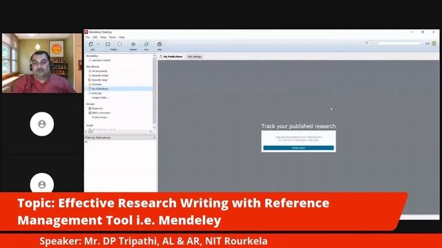Effective Research Writing with Reference Management Tool i.e. Mendeley смотреть онлайн