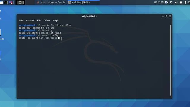 how to fix bash: ifconfig: command not found смотреть онлайн