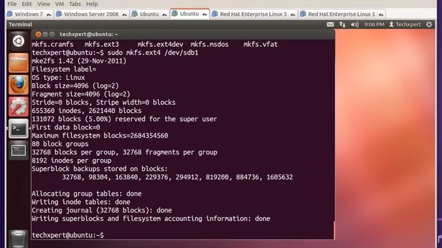 creating parition in linux смотреть онлайн