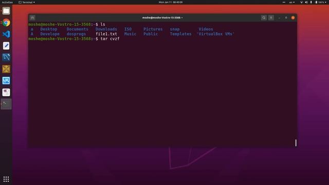 14 Linux zip file with tar смотреть онлайн