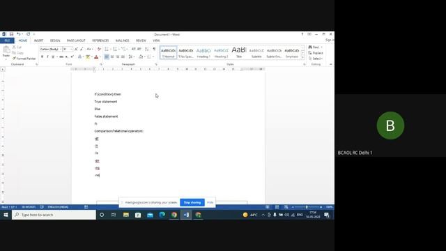Counselling Session of BCAOL, Course Code BCSL-013 Session-9 смотреть онлайн
