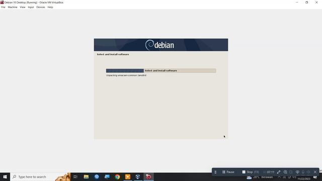 Installasi Linux Debian 10 Desktop GNOME Pada VirtualBox смотреть онлайн