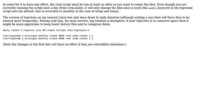 DevOps & SysAdmins: Logrotate: rotate all log files on specific size and rotate hourly смотреть онлайн