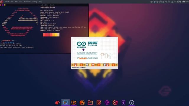 ArduinoIDE on Garuda Special Permisions смотреть онлайн