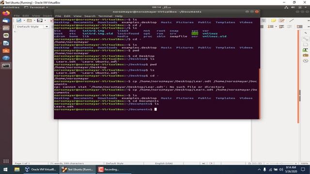 Learn Basic Ubuntu Commands and shortcuts using Terminal for Beginners Part 2 смотреть онлайн