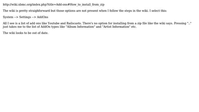 How do I install an add on from zip in xbmc 12? смотреть онлайн
