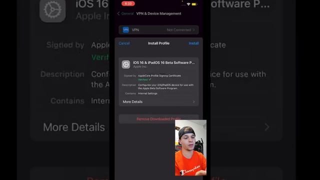 HOW TO GET iOS 16.0 TODAY (NOT THE BETA) THIS IS LEGAL AND FREE! #Apple #iOS16 #HowTo #short #short смотреть онлайн