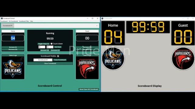 Windows tips | Free Scoreboard Software with Game Clock, Count Down, Team Logo смотреть онлайн