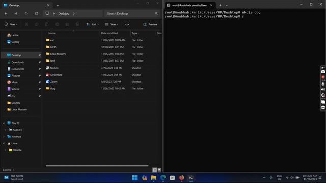 Remove Directory by Linux Terminal смотреть онлайн