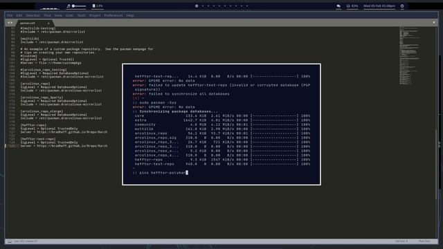 Hefftor Edition - Installing Test Repo (E16) смотреть онлайн