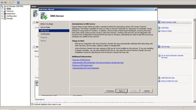 dns install server 2008r2 смотреть онлайн