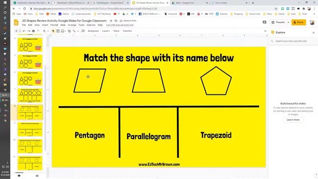 How to make a drag and drop Google Slides activity смотреть онлайн