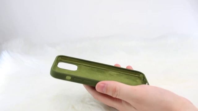 Чехол силиконовый Wow-Device для iPhone 12 / iPhone 12 Pro Хаки смотреть онлайн