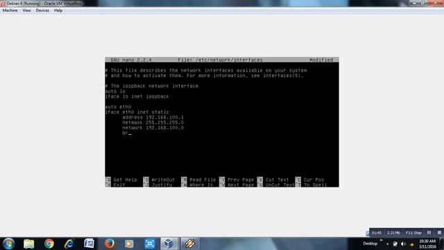 Cara Konfigurasi Interfaces Linux Debian 6 (Apani Wijayanti) смотреть онлайн