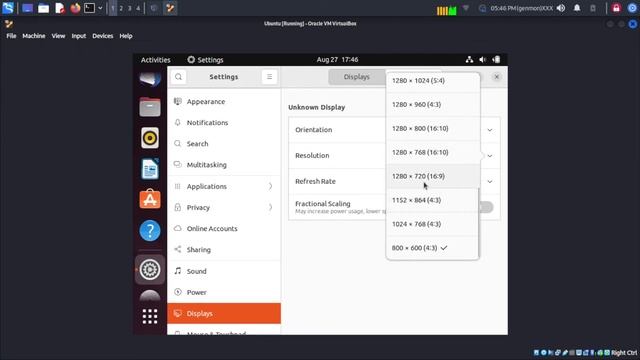How to use Ubuntu in full screen mode on virtualbox смотреть онлайн