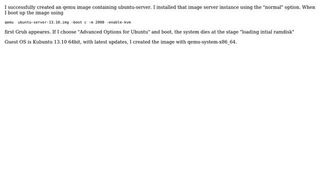 Ubuntu: Virtualising ubuntu-server on ubuntu using qemu смотреть онлайн