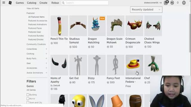 PINOY Kid Gamer Got INternational Fedora Philippines Roblox Hat - TUTORIAL смотреть онлайн