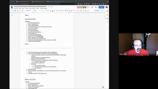 Securing Critical Projects (April 22, 2021) смотреть онлайн