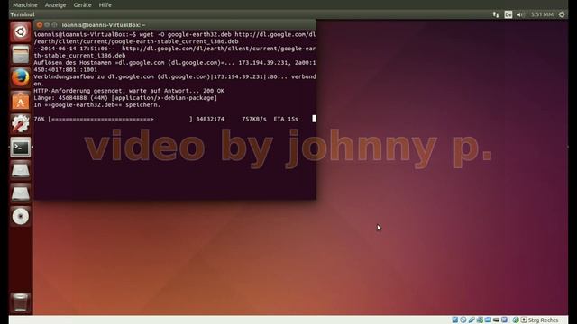 how to install google earth on ubuntu 14 04 32 bit de смотреть онлайн