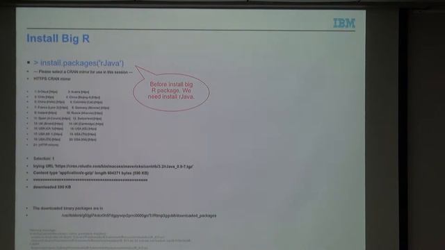 20151102 MLDM Monday --- Accessing Bluemix Hadoop service with R Console Part 5 смотреть онлайн
