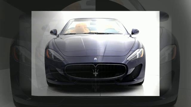 2017 Maserati Granturismo Sport Convertible