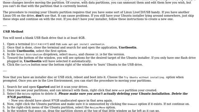 Allocate space from NTFS to ext4 with GParted (2 Solutions!!) смотреть онлайн