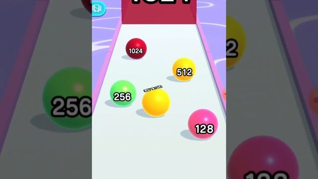 Ball Run 2048 - All Levels Gameplay Android, iOS ( Levels 55-61 смотреть онлайн