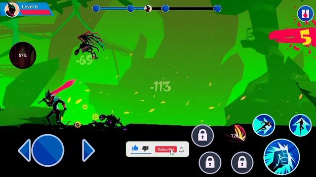Shadow fighter BIG SKILL UPGRADE Fighting Android Gameplay смотреть онлайн