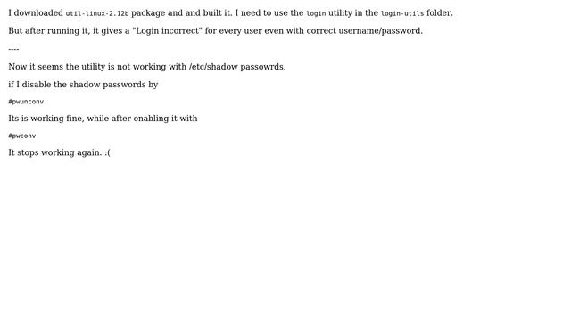 DevOps & SysAdmins: Util-Linux Login not working with shadow password (2 Solutions!!) смотреть онлайн