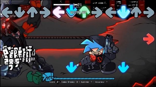 FNF Vengeance in OS Engine Android Port (Test)