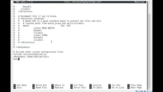 File Transfer Protokol (FTP) DEBIAN (Virtual Box) смотреть онлайн