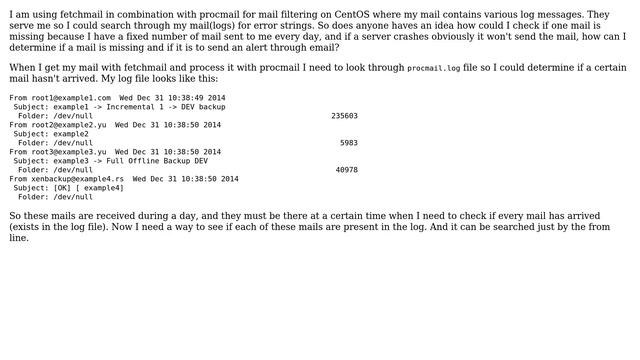 Unix & Linux: Checking if a mail has arrived, if not then alert смотреть онлайн
