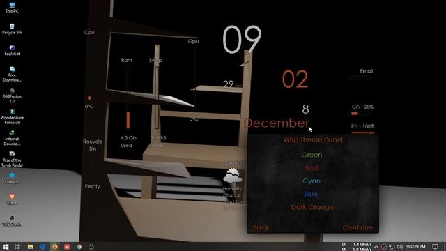Customize your desktop with rainmeter on windows || Midge Techknowledge || 2019 смотреть онлайн