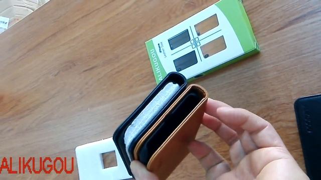 ALIKUGOU Apple iPhone 8 / 7 Leather Wallet Case смотреть онлайн
