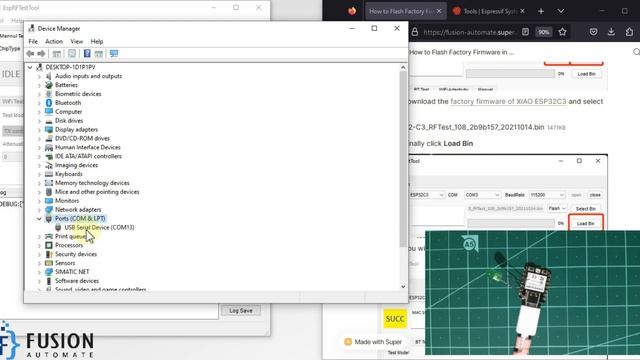 How to Flash Factory Firmware in Seeed Studio XIAO ESP32C3 | ESP32C3 | IoT | IIoT | ESP32 | смотреть онлайн