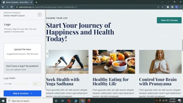 How to create Personal Trainer / Health & Fitness Coach Website (WordPress Elementor Tutorial 2022) смотреть онлайн