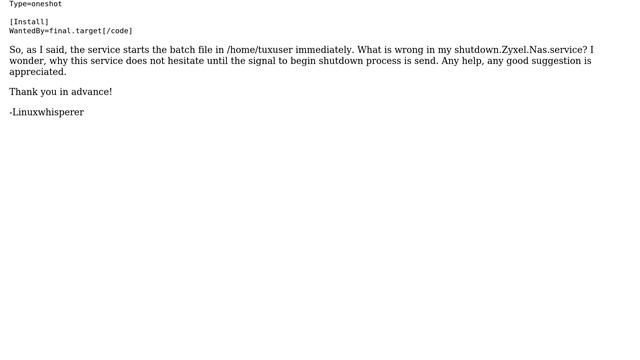 Linux: How to really execute script at shutdown with systemd (not earlier!)? смотреть онлайн