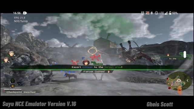 Attack On Titan 2 Suyu NCE Emulator Version V.16 - Gameplay Android Snapdragon 855 смотреть онлайн