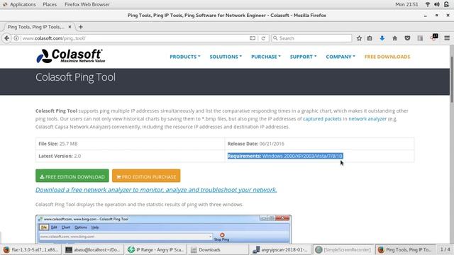 Colasoft Ping Tool - Network Scanning смотреть онлайн