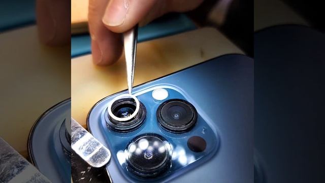 Camera glass iPhone 12PM / Замена стекла камеры Айфон 12 про Макс. смотреть онлайн