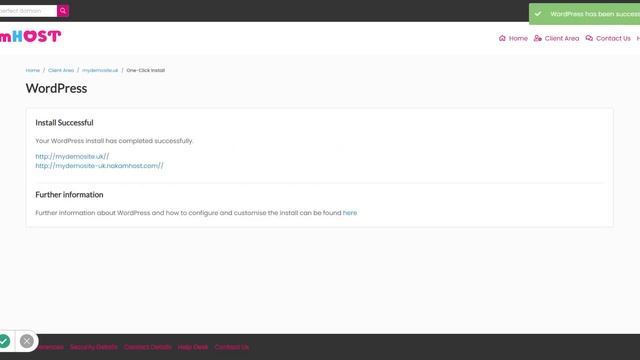 Install WordPress on NakamHost Linux Hosting смотреть онлайн