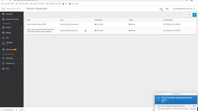 CDO - Secure Event Connector and Syslog Setup смотреть онлайн