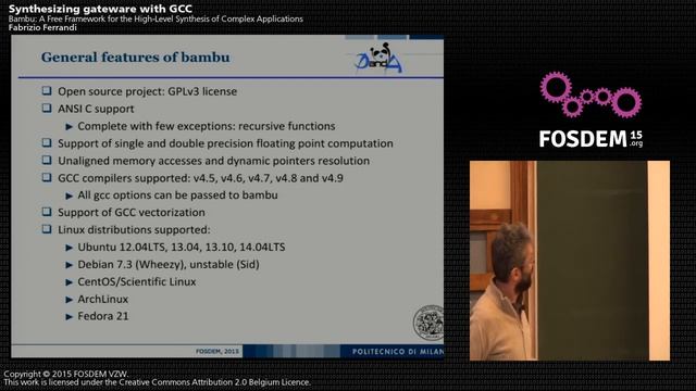 FOSDEM 2015 - Developer Room - Electronic Design Automation - Bambu смотреть онлайн