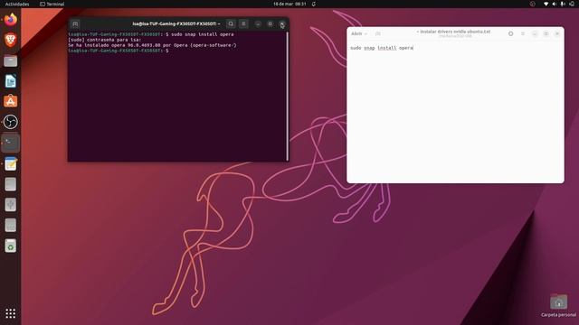 INSTALAR OPERA EN UBUNTU 22 10 смотреть онлайн