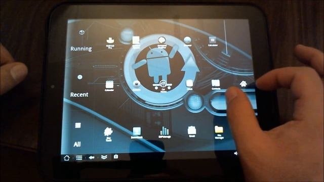 Battle of the Launchers - Cyanogenmod Android Alpha on the HP Touchpad смотреть онлайн