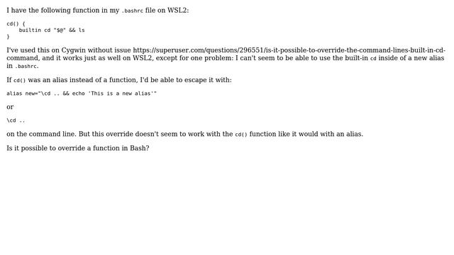 How to escape a Bash function? смотреть онлайн
