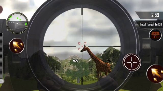 Wild Dinosaur Hunting Game 3D #3 | Android Gameplay смотреть онлайн