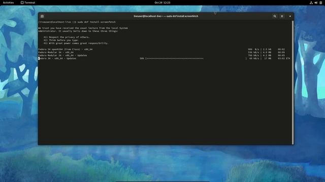 review of Fedora Linux смотреть онлайн